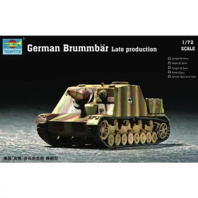   Trumpeter német Brummbär késői gyártás – 1:72 harcjármű makett