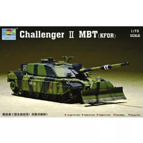   Trumpeter Challenger II MBT (KFOR) – 1:72 harcjármű makett