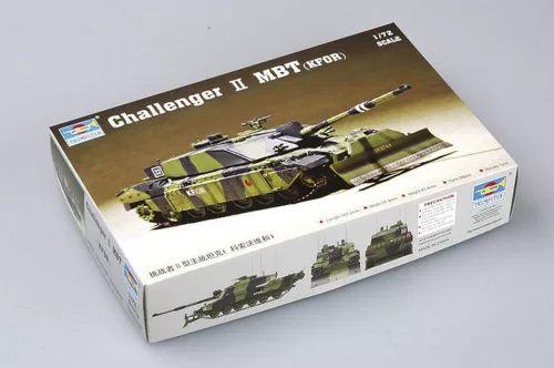 Trumpeter Challenger II MBT (KFOR) – 1:72 harcjármű makett