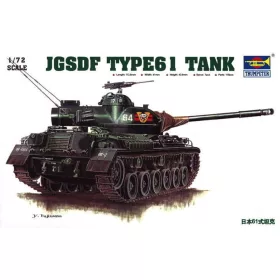   Trumpeter japán Type 61 harckocsi – 1:72 harcjármű makett