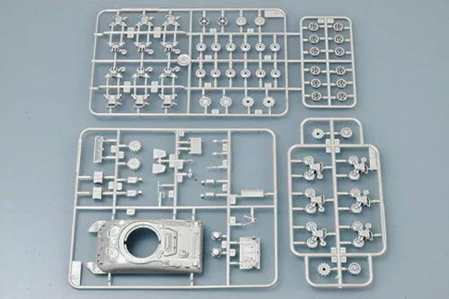Trumpeter M4A1 (76) W harckocsi – 1:72 harcjármű makett