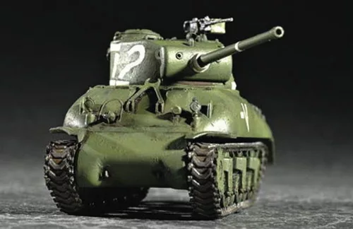 Trumpeter M4A1 (76) W harckocsi – 1:72 harcjármű makett