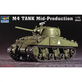 Trumpeter M4 (Mid) harckocsi – 1:72 harcjármű makett