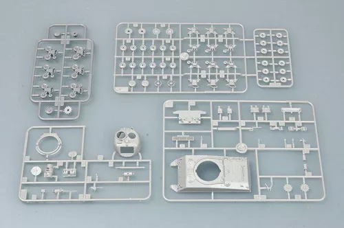 Trumpeter M4A3 harckocsi – 1:72 harcjármű makett