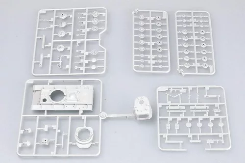 Trumpeter KV-1 1942-es változat – nehéz öntött toronnyal – 1:72 harcjármű makett