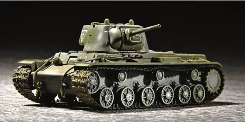 Trumpeter orosz KV-1 M1942 könnyített öntött tornyú harckocsi – 1:72 harcjármű makett