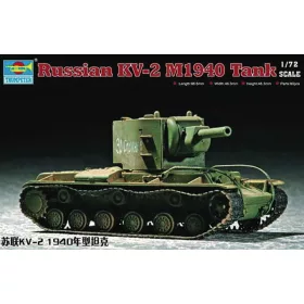 Trumpeter szovjet KV-2 M1940 – 1:72 harcjármű makett