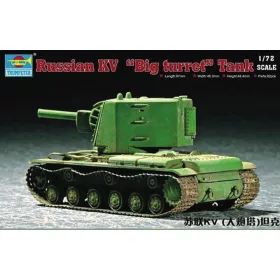 Trumpeter szovjet KV Big torony – 1:72 harcjármű makett
