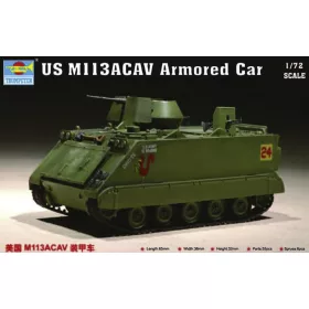   Trumpeter amerikai M113 ACAV páncélozott szállító – 1:72 harcjármű makett