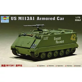   Trumpeter amerikai M113A1 páncélozott szállító – 1:72 harcjármű makett