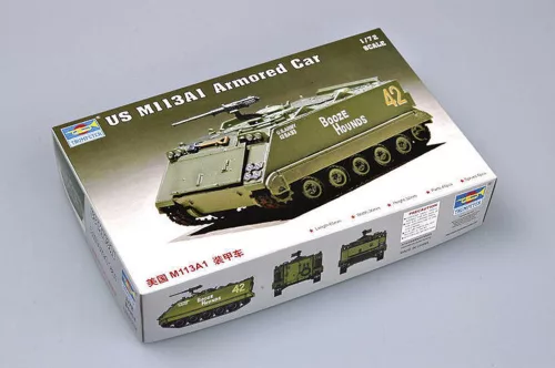 Trumpeter amerikai M113A1 páncélozott szállító – 1:72 harcjármű makett