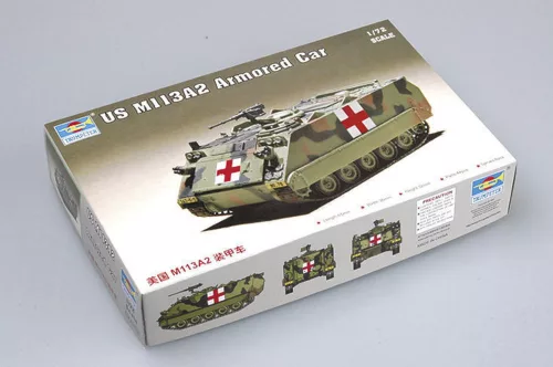 Trumpeter amerikai M113A2 páncélozott szállító – 1:72 harcjármű makett