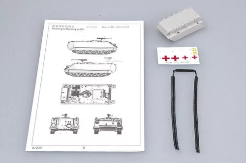 Trumpeter amerikai M113A2 páncélozott szállító – 1:72 harcjármű makett