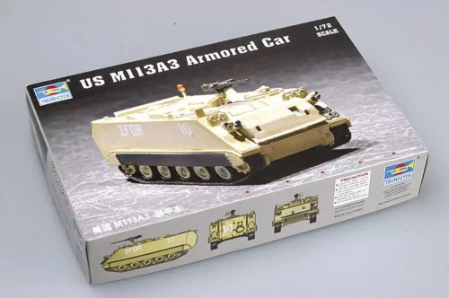 Trumpeter amerikai M113A3 páncélozott szállító – 1:72 harcjármű makett