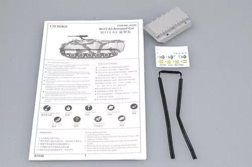 Trumpeter amerikai M113A3 páncélozott szállító – 1:72 harcjármű makett