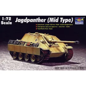   Trumpeter német Jagdpanther – középső gyártású változat – 1:72 harcjármű makett