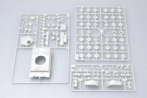 Trumpeter Tiger 1 harckocsi (korai) – 1:72 harcjármű makett