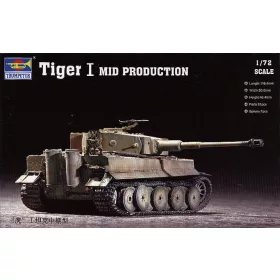   Trumpeter Tiger 1 harckocsi (Mid.) – 1:72 harcjármű makett