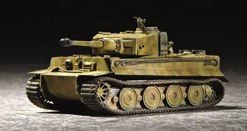 Trumpeter Tiger 1 harckocsi (késői) – 1:72 harcjármű makett