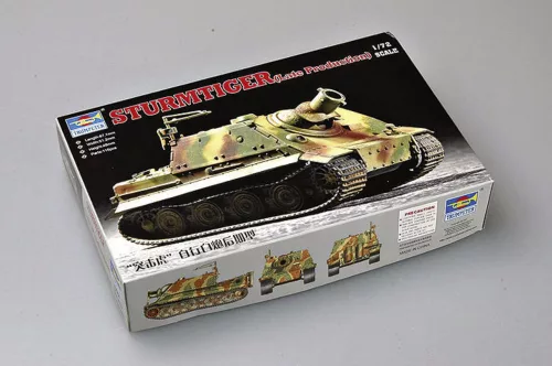 Trumpeter Sturmtiger rohamtarack – késői változat – 1:72 harcjármű makett