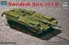 Trumpeter svéd Strv 103B MBT – 1:72 harcjármű makett