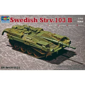 Trumpeter svéd Strv 103B MBT – 1:72 harcjármű makett