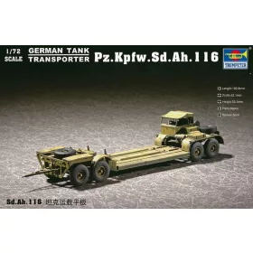   Trumpeter Sd. Ah.116 pótkocsi – 1:72 katonai jármű makett