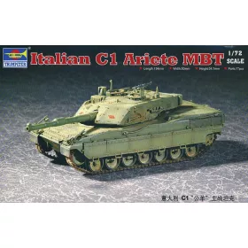 Trumpeter olasz C1 Ariete MBT – 1:72 harcjármű makett