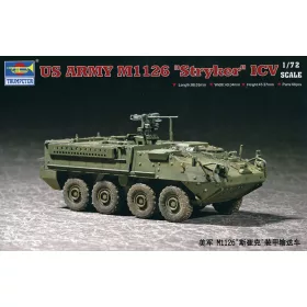   Trumpeter M1126 Stryker Infantry Carrier Vehicle (ICV) – 1:72 harcjármű makett