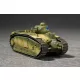 Trumpeter francia Char B1 nehéz harckocsi – 1:72 harcjármű makett