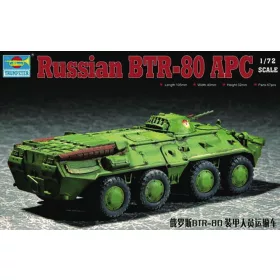 Trumpeter orosz BTR-80 APC – 1:72 harcjármű makett