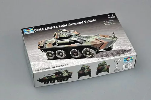 Trumpeter USMC LAV-25 (8X8) könnyű páncélozott jármű – 1:72 harcjármű makett