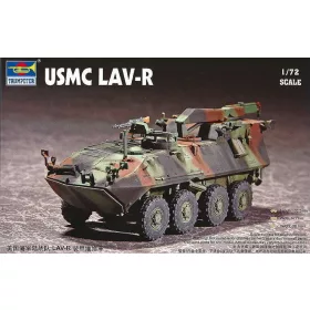   Trumpeter USMC LAV-R könnyű páncélozott műszaki mentőjármű – 1:72 harcjármű makett