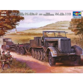   Trumpeter Sd.Kfz. 9 (18 t) féllánctalpas – 1:72 katonai jármű makett
