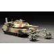 Trumpeter M1A1 harckocsi + aknataposó henger készlet – 1:72 harcjármű makett