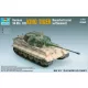 Trumpeter King Tiger Henschel torony + Zimmerit – 1:72 harcjármű makett