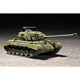   Trumpeter amerikai M26E2 Pershing nehéz harckocsi – 1:72 harcjármű makett