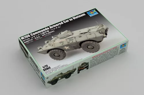 Trumpeter M706 Commando páncélautó vietnámi szolgálatban – 1:72 harcjármű makett