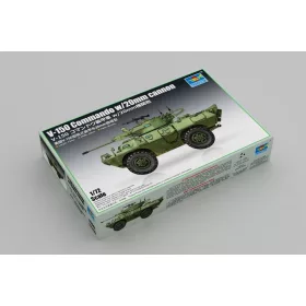   Trumpeter V-150 Commando 20 mm-es gépágyúval – 1:72 harcjármű makett