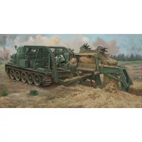   Trumpeter BTM-3 nagy sebességű árokásó jármű – 1:35 katonai jármű makett
