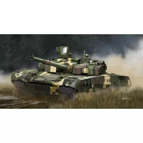   Trumpeter ukrán T-84BM Oplot MBT – 1:35 harcjármű makett