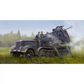   Trumpeter német 5 cm Flak 41 önjáró légvédelmi löveg (Sd.Kfz. 7/2) – 1:35 légvédelmi löveg makett