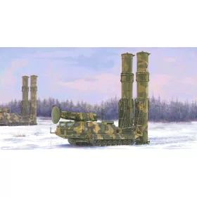  Trumpeter szovjet S-300V 9A82 SAM – 1:35 rakéta-/légvédelmi rendszer makett