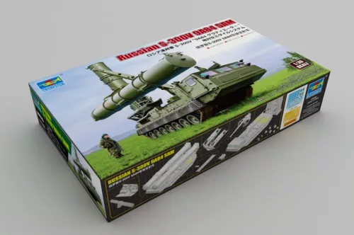 Trumpeter szovjet S-300V 9A84 SAM – 1:35 rakéta-/légvédelmi rendszer makett