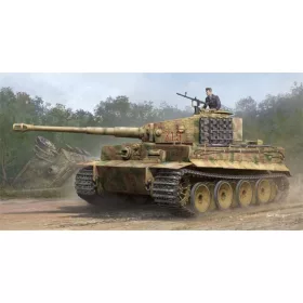   Trumpeter Pz. Kpfw. VI Ausf. E Tiger I – középső gyártású, Zimmerit bevonattal – 1:35 harcjármű makett