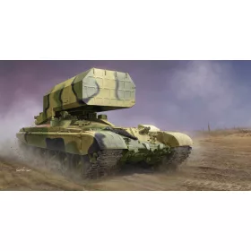   Trumpeter szovjet TOS-1 rakéta-sorozatvető Mod.1989 – 1:35 tüzérségi makett