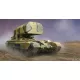 Trumpeter szovjet TOS-1 rakéta-sorozatvető Mod.1989 – 1:35 tüzérségi makett