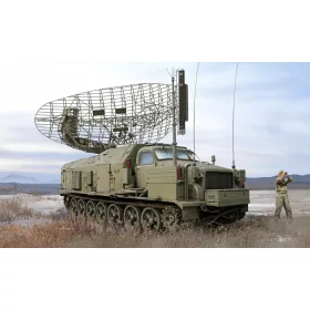   Trumpeter P-40/1S12 Long Track S-sávú felderítő radar – 1:35 rakéta-/légvédelmi rendszer makett
