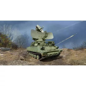   Trumpeter orosz 1S91 SURN Kub radar – 1:35 rakéta-/légvédelmi rendszer makett