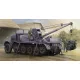Trumpeter német Sd.Kfz. 9/1 18 t nehéz vontató 6 t Bilstein daruval – 1:35 katonai jármű makett